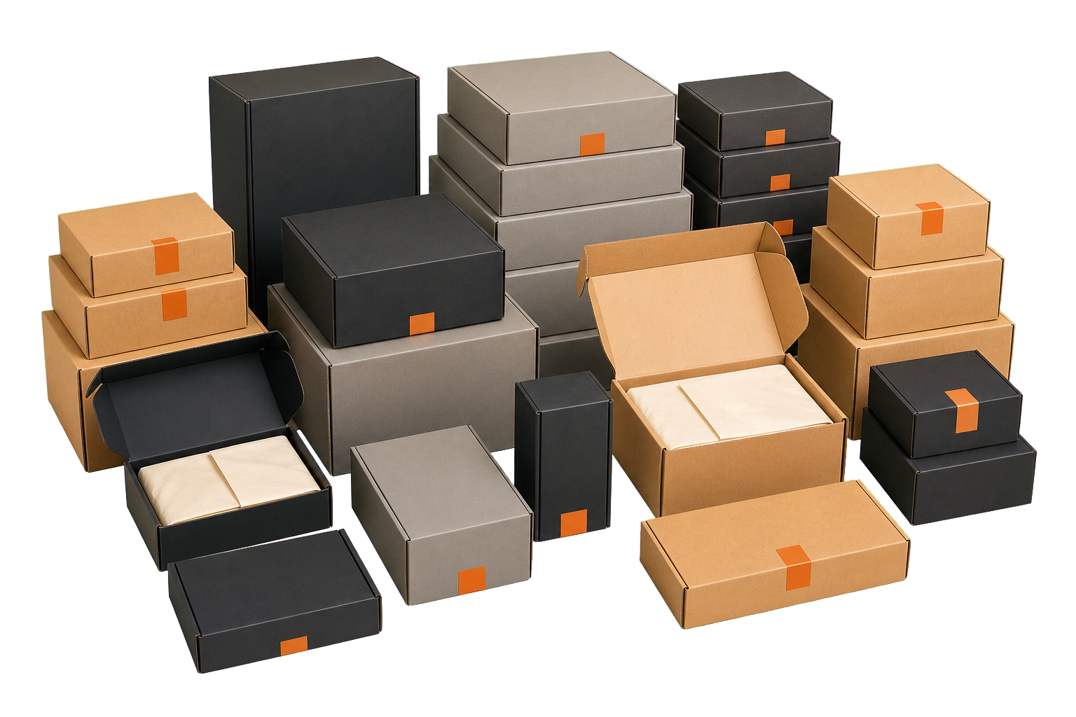 Wholesale supplier packaging prepared for verified retail partners